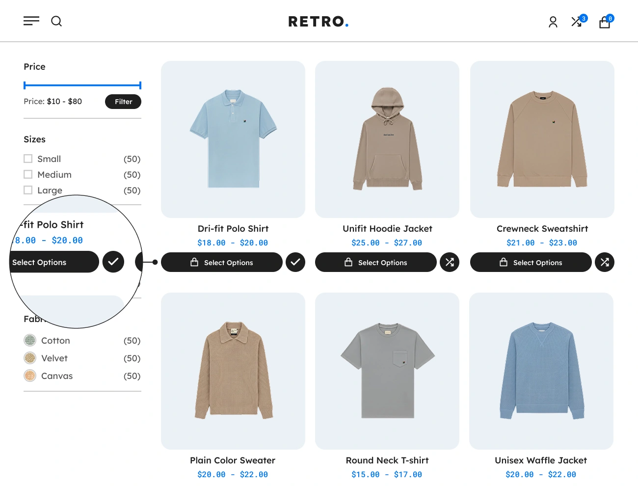 Handy Compare Products For WooCommerce Customizable Compared Button Icon