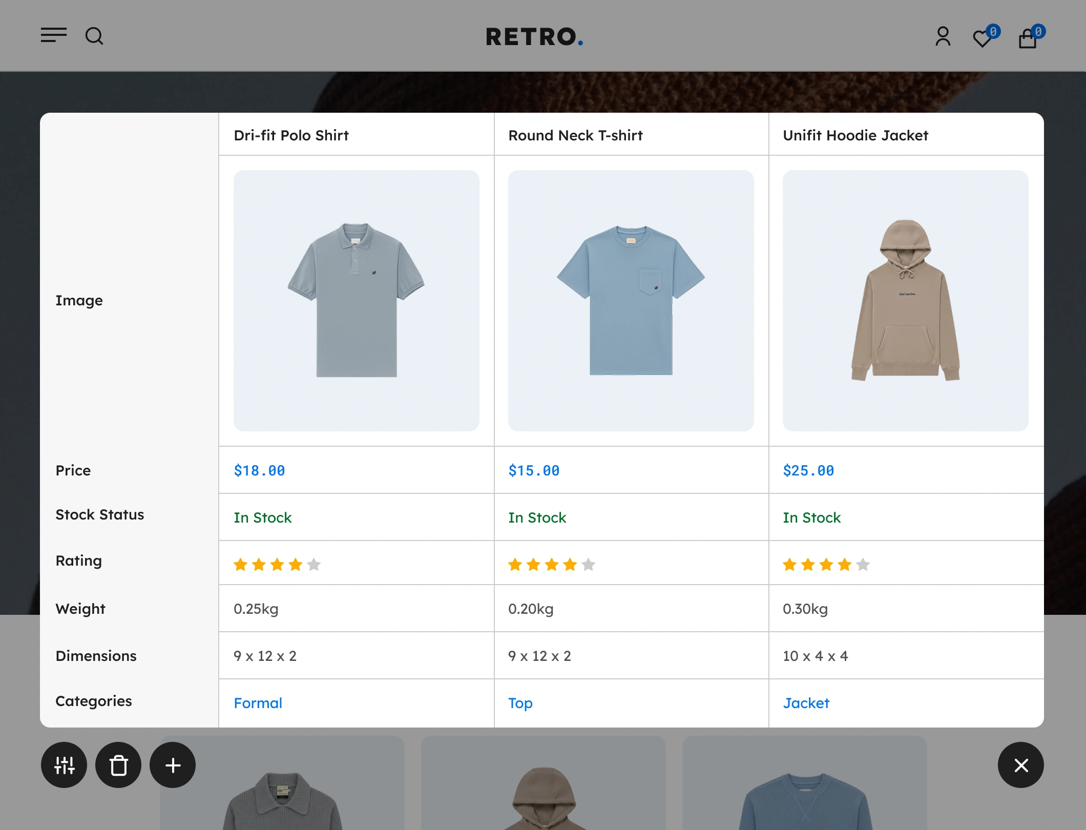 Handy Compare Products For WooCommerce