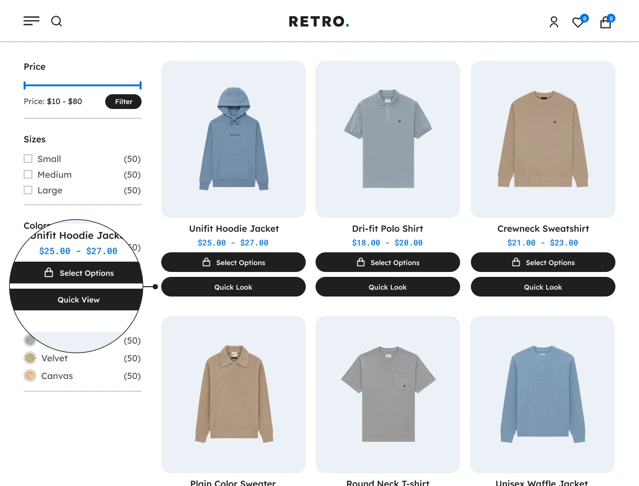 Handy Quick View For WooCommerce Customizable Quick View Button Label