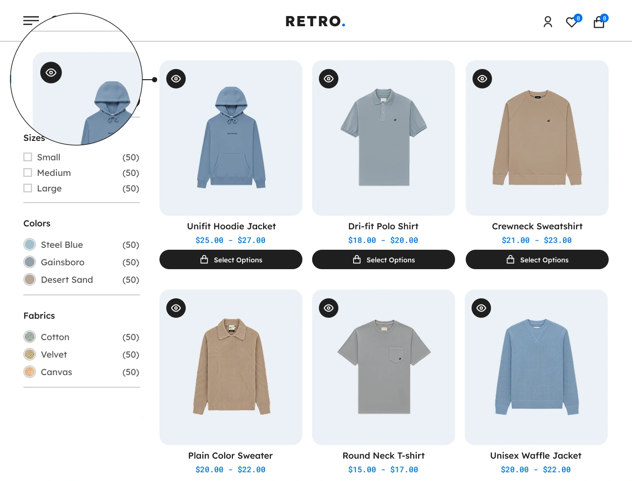 Handy Quick View For WooCommerce Customizable Quick View Button Position