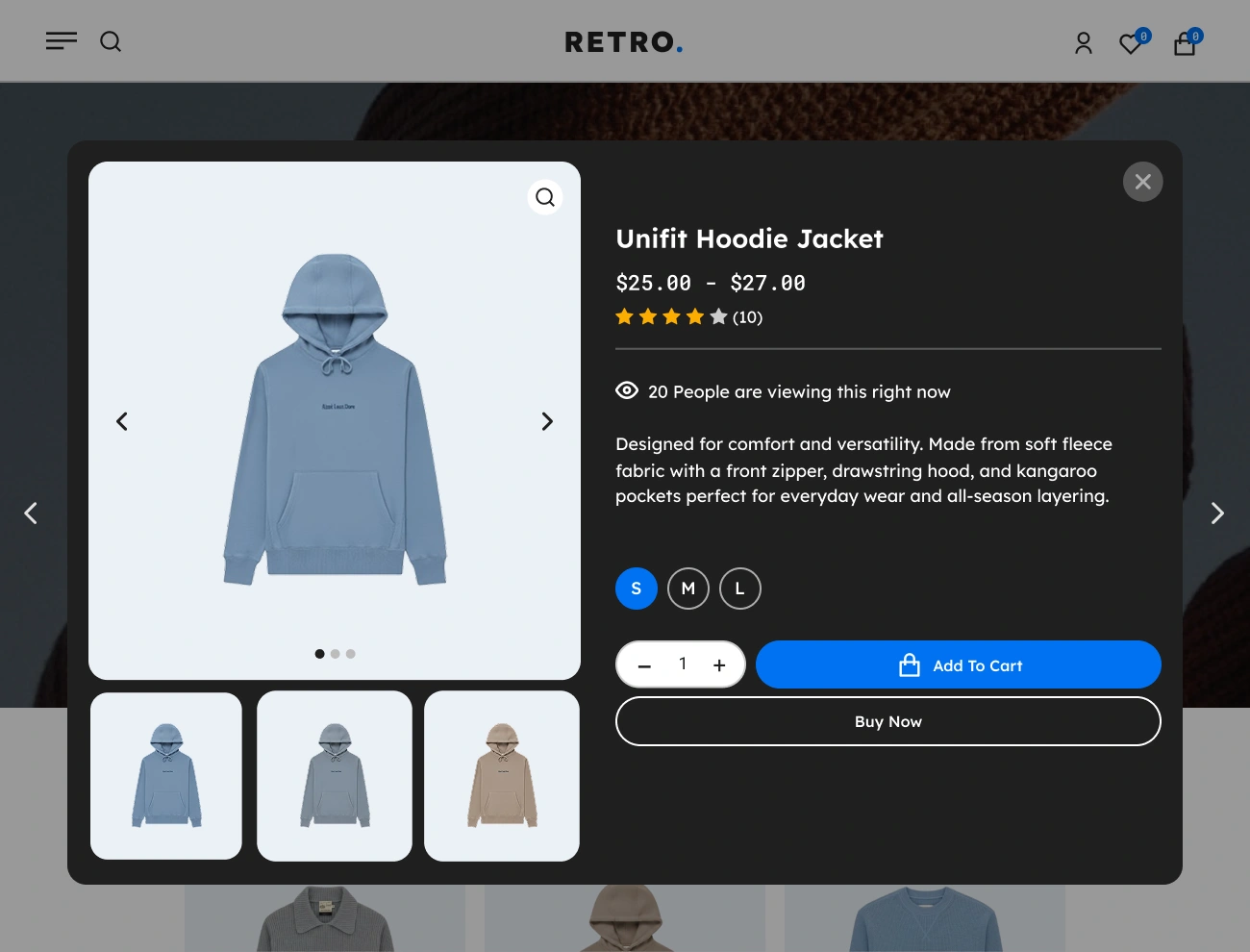 Handy Quick View For WooCommerce Customizable Quick View Modal Style