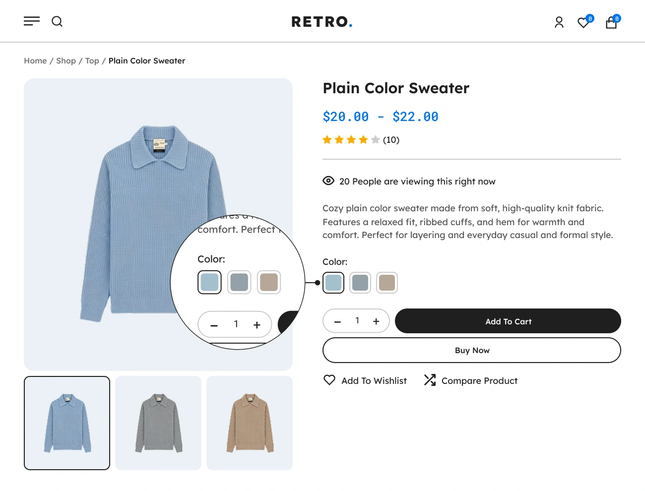 Handy Variation Swatches For WooCommerce Customizable Swatches Shape