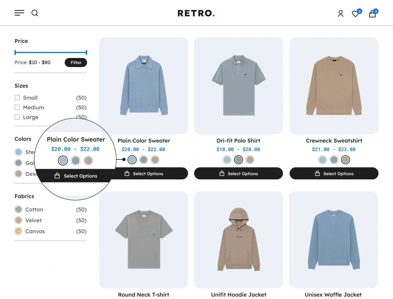 Handy Variation Swatches For WooCommerce Display Swatches On The Shop Page Or Product Archive Page